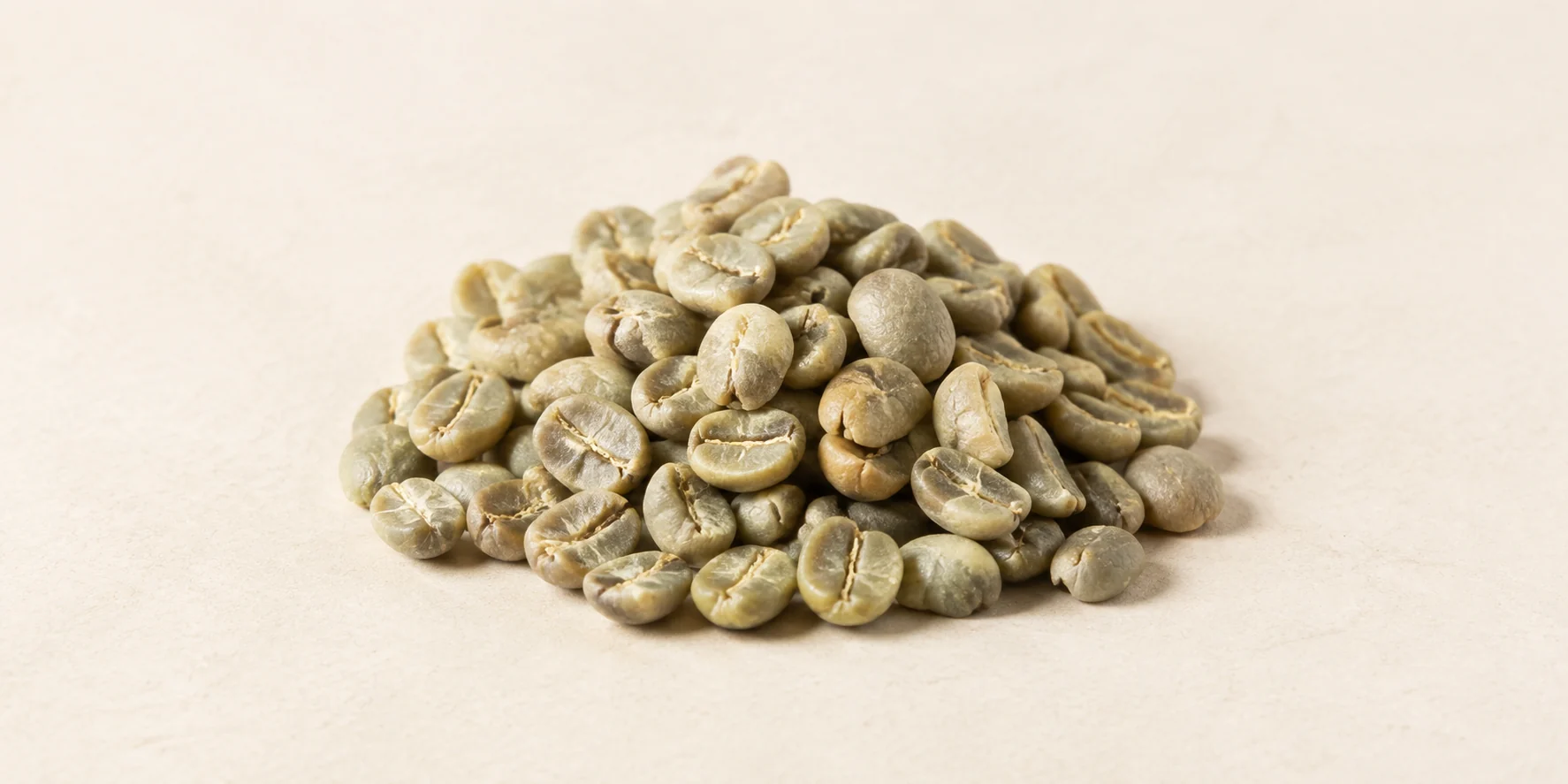 Green coffee beans for coffee packaging